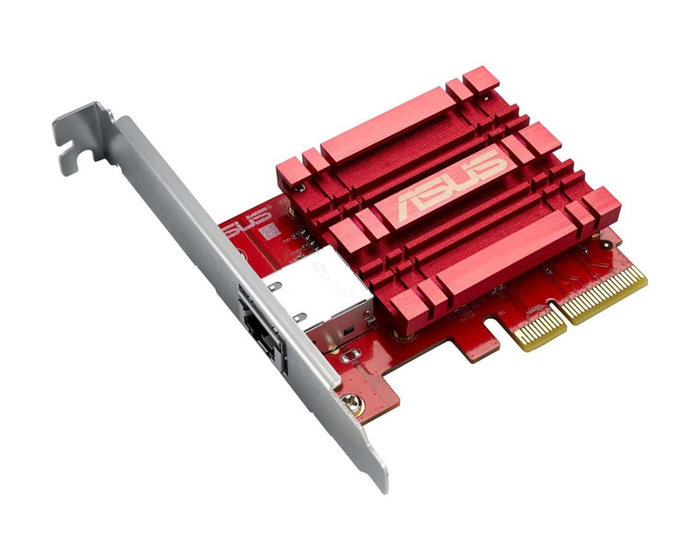 ASUS XG-C100C V2 Interne Ethernetkaart | Snelheid: 10 Gbps | PCIe 3.0 x4 Interface - Matmuis - Matmuis
