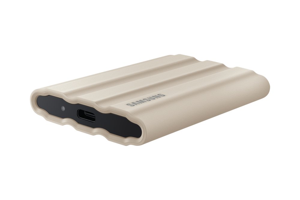 Samsung T7 Shield | Externe SSD | 2TB | USB 3.2 Gen2 | 1.050MB/s Lezen | 1.000MB/s Schrijven | Beige - Matmuis - Matmuis