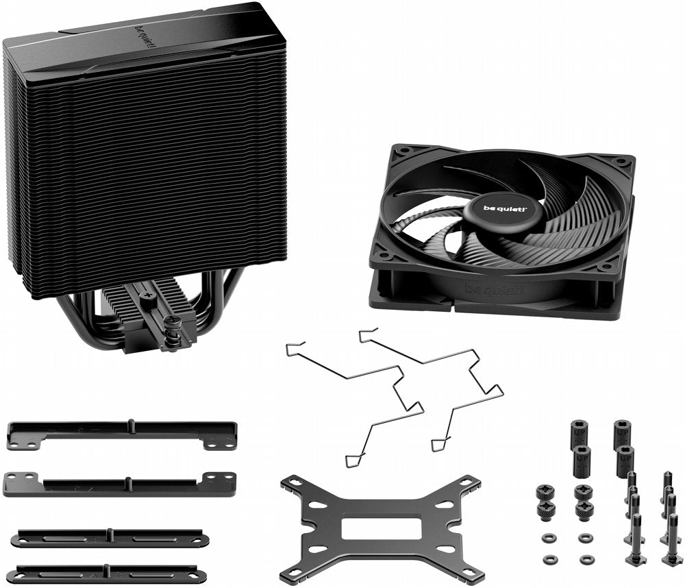 be quiet! Pure Rock 3 | 190W TDP | 154mm Hoogte | 120mm Fan | CPU Luchtkoeler - Matmuis
