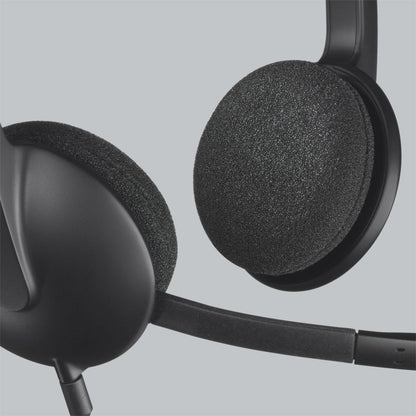 Logitech H340 | Bedrade On-Ear USB Headset | Zwart - Matmuis - Matmuis