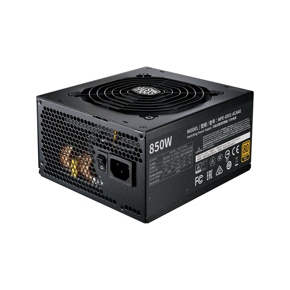 Cooler Master MWE Gold 850 V2 | 850 Watt Gold ATX PSU | Modulair | Power Supply | Voeding
