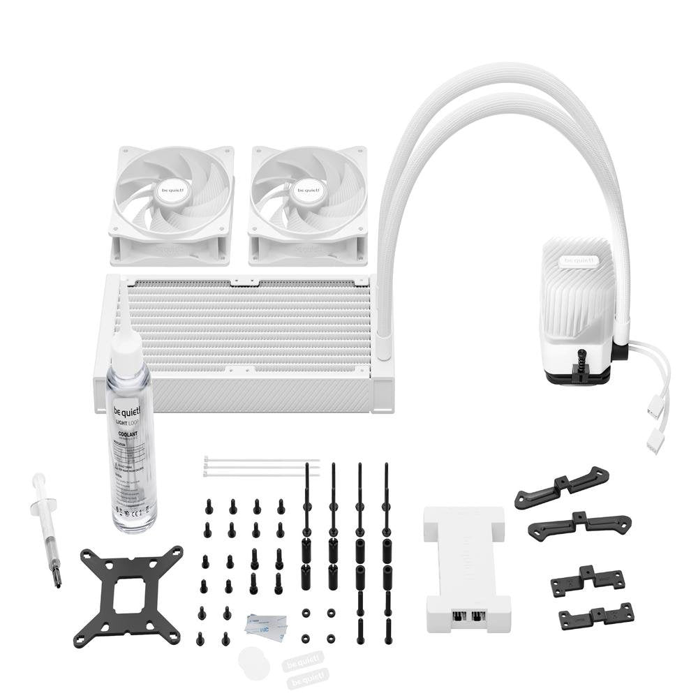 be quiet! LIGHT LOOP 240mm | All-in-One CPU Waterkoeler | Wit - Matmuis - Matmuis