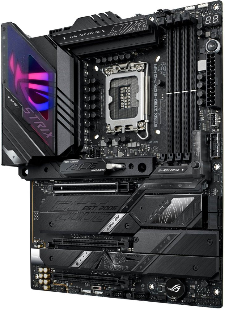 ASUS ROG STRIX B650E-F GAMING WIFI | Socket AM5 | AMD B650 | 4xDDR5 | ATX | Moederbord - Matmuis - Matmuis