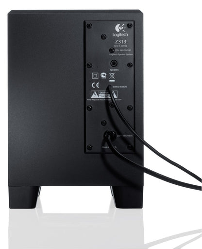 Logitech Z313 | 2.1 Luidsprekerset | Krachtig Stereo Geluid | 50W RMS - Matmuis - Matmuis