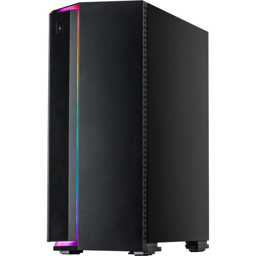 Inter-Tech S-3906 Renegade RGB | Midi Tower Case | Zwart - Matmuis
