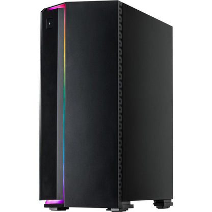 Inter-Tech S-3906 Renegade RGB | Midi Tower Case | Zwart - Matmuis