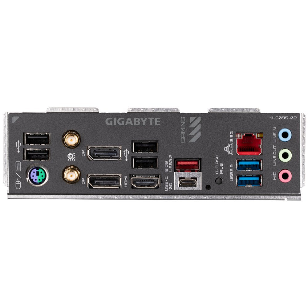 Gigabyte B650M GAMING X AX (rev. 1.x) | Socket AM5 | AMD B650 | 4xDDR5 | Micro-ATX | Moederbord - Matmuis - Matmuis