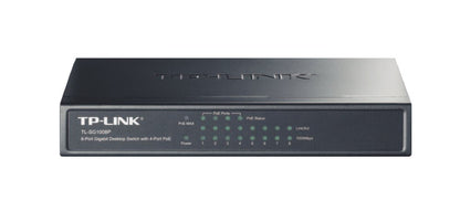 TP-Link TL-SG1008P | 8-Poorts Gigabit Desktop Switch | 4x PoE+ | Unmanaged - Matmuis