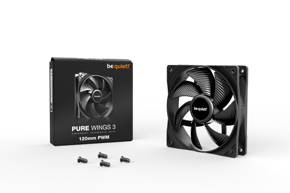 be quiet! Pure Wings 3 | 120mm PWM Case Fan - Matmuis - Matmuis
