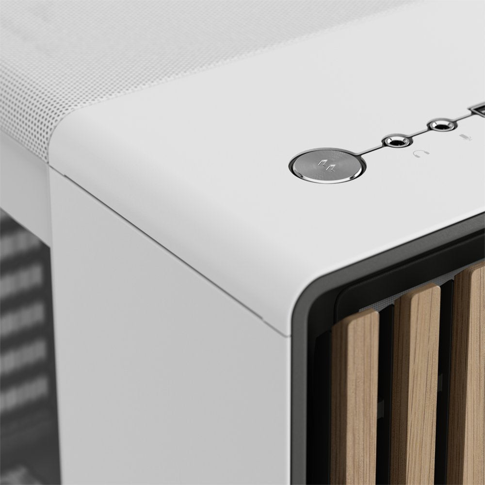 Fractal Design North | ATX Behuizing | Wit (Chalk White) | TG Side Panel (Transparant)