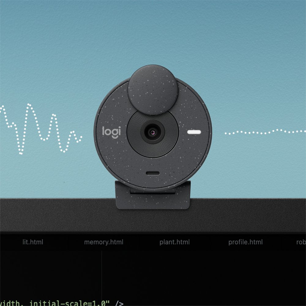 Logitech Brio 300 | 1080P 30FPS USB-C Webcam met Microfoon - Matmuis - Matmuis