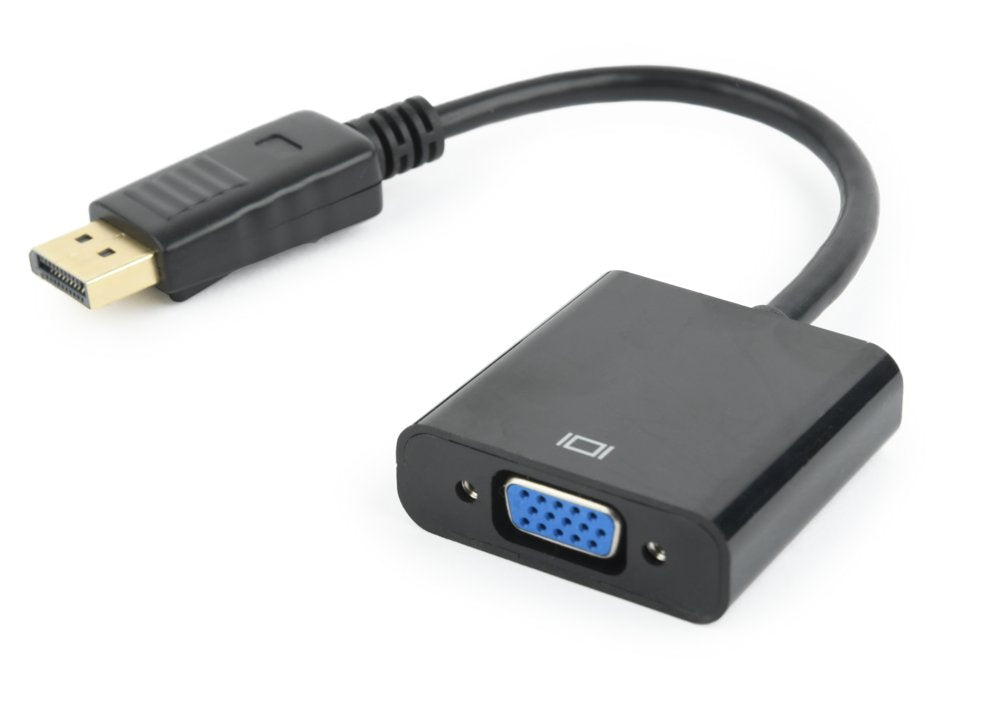 Gembird A-DPM-VGAF-02 | DisplayPort naar VGA Adapter | Zwart - Matmuis - Matmuis