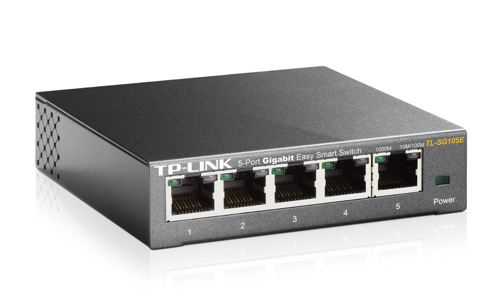 TP-Link TL-SG105E | 5-Poorts Gigabit Easy Smart Switch | Managed - Matmuis