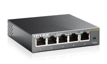 TP-Link TL-SG105E | 5-Poorts Gigabit Easy Smart Switch | Managed - Matmuis