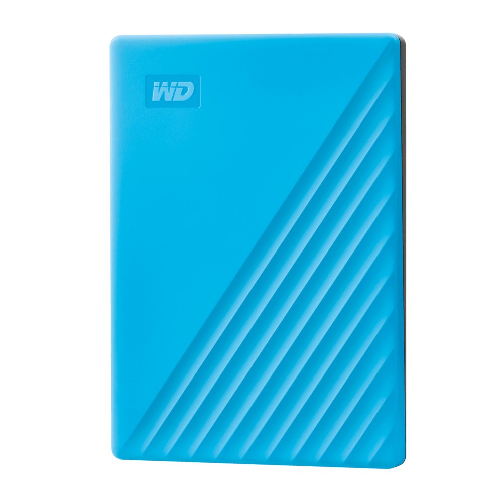 WD My Passport Externe Harde Schijf | 4TB | USB 3.2 | Blauw - Matmuis