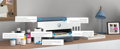 HP Smart Tank 7006 | All-in-One Inkjetprinter | 4800 x 1200 DPI | Wi-Fi | Kleur - Matmuis - Matmuis