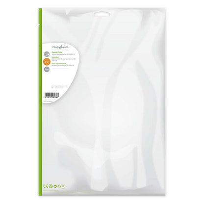 Nedis CEGP10000BK50 | 5 m Stroomkabel | Type F (CEE 7/7) Male naar IEC C13 | Zwart | 10A / 250V | PVC - Matmuis - Matmuis