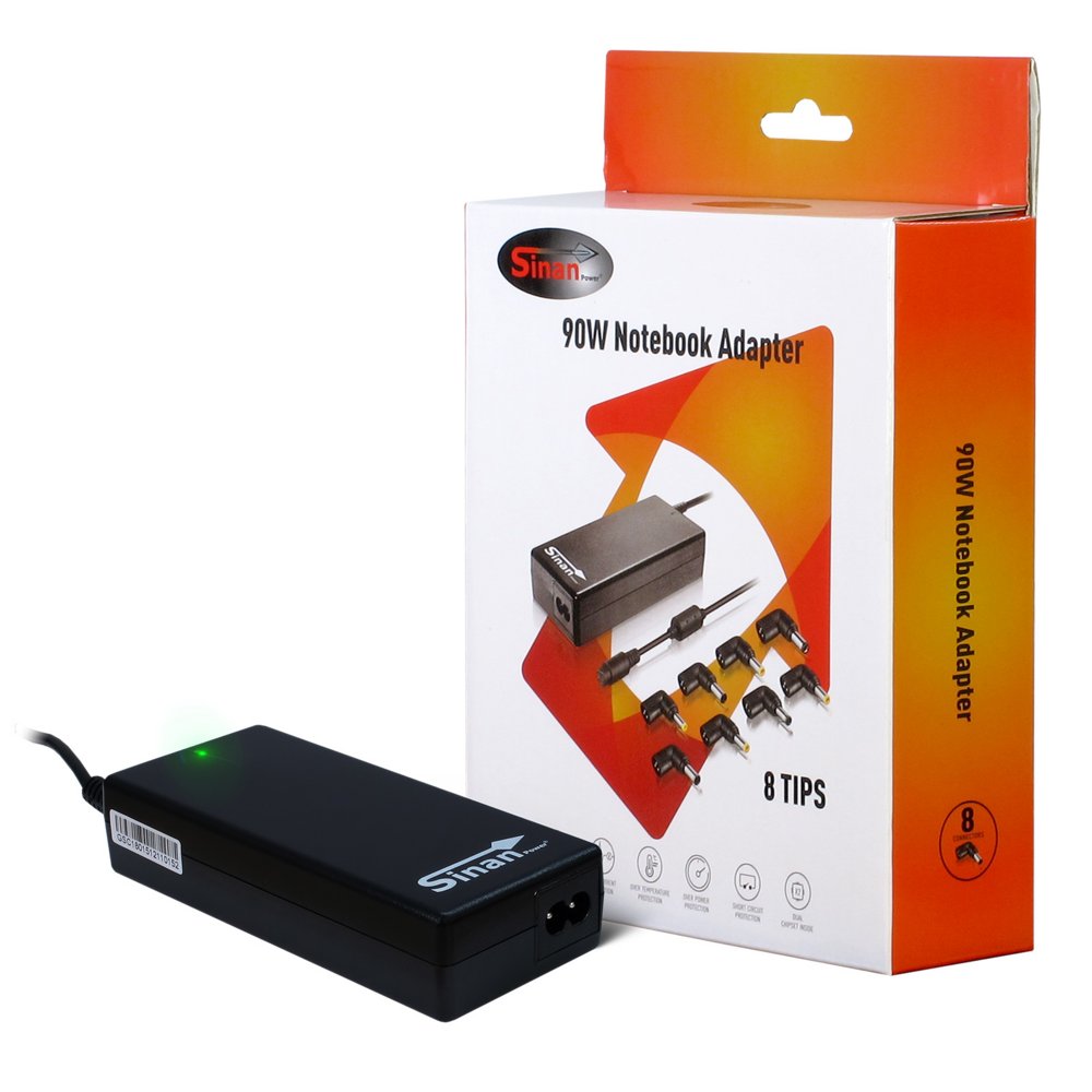 Inter-Tech Sinan UB-90HB | Universele Notebook Lader | 90 Watt - Matmuis - Matmuis