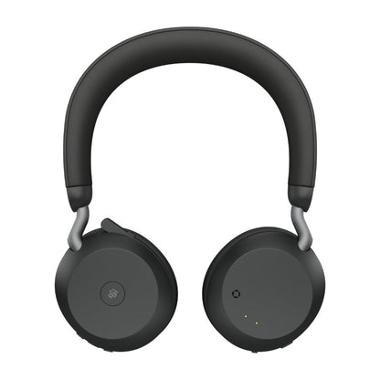 Jabra Evolve2 75 | Draadloze On-Ear Headset | ANC | RF | USB-A | Zwart - Matmuis - Matmuis