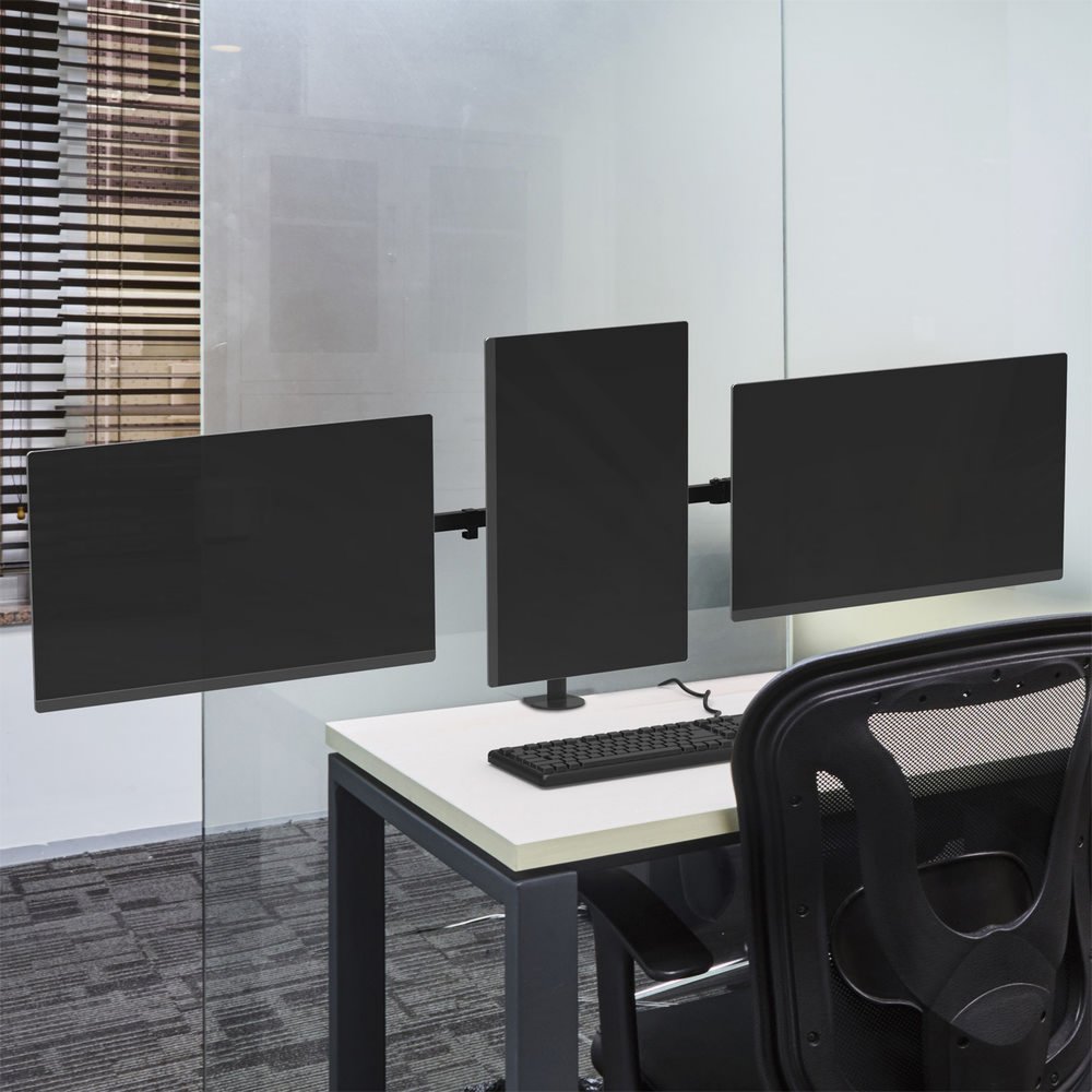 ACT AC8303 | Verstelbare Monitor-bureaubeugel | Tot 27
