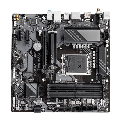 Gigabyte B760M DS3H AX (rev. 1.x) | Socket LGA 1700 | Intel B760 | 4xDDR5 | Micro-ATX | Moederbord - Matmuis - Matmuis