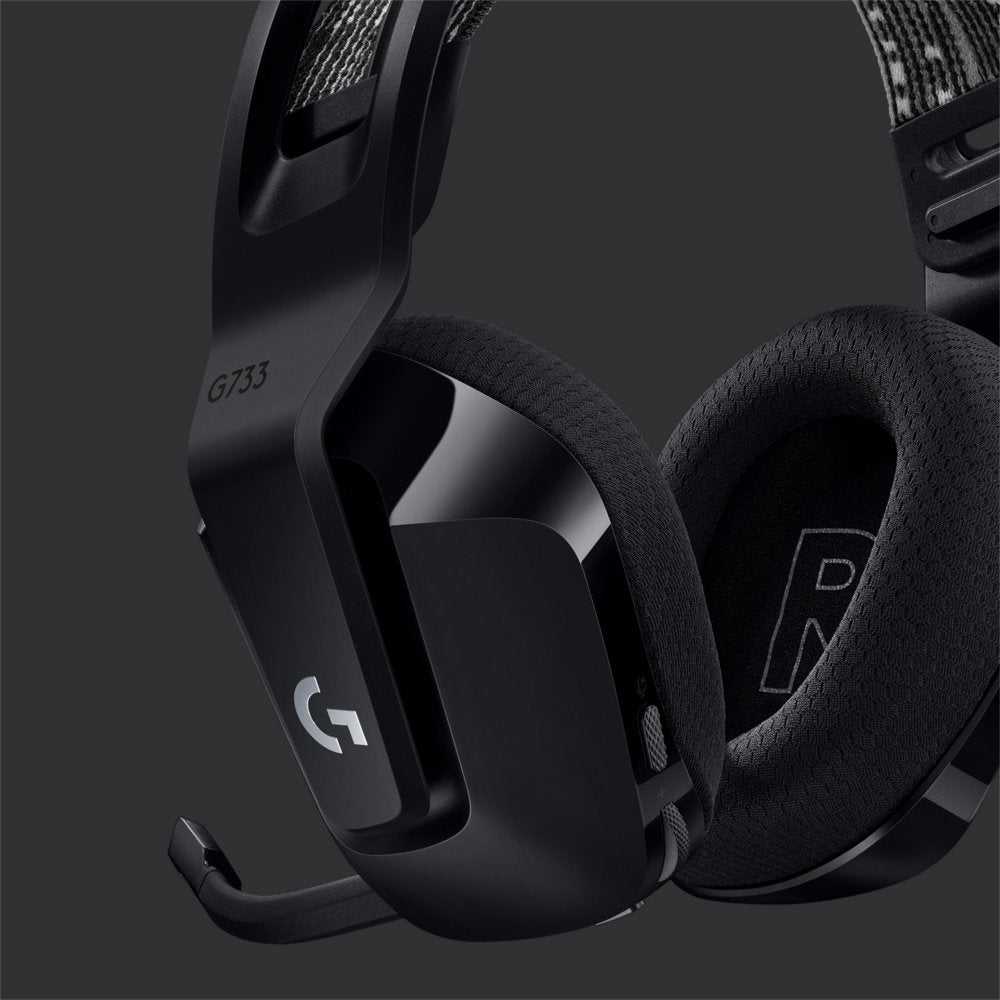 Logitech G G733 LIGHTSPEED Wireless Gaming Headset | RGB | Zwart - Matmuis