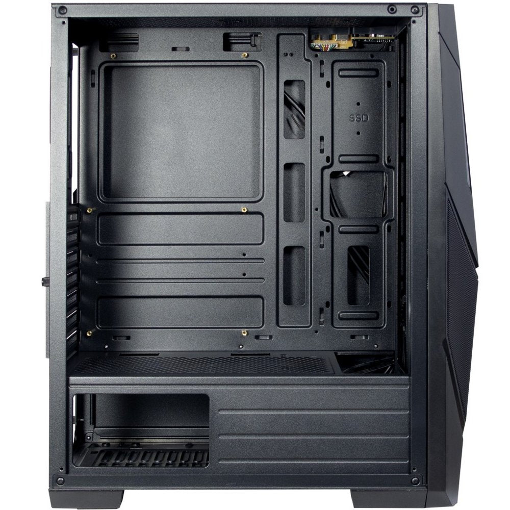 Inter-Tech IT-3303 Hornet RGB | Midi Tower Case | Zwart - Matmuis