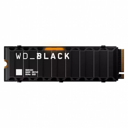 Western Digital Black SN850X | 8TB NVMe SSD | M.2 Gen4 | 7.200MB/s Lezen | 6.600MB/s Schrijven | Heatsink - Matmuis