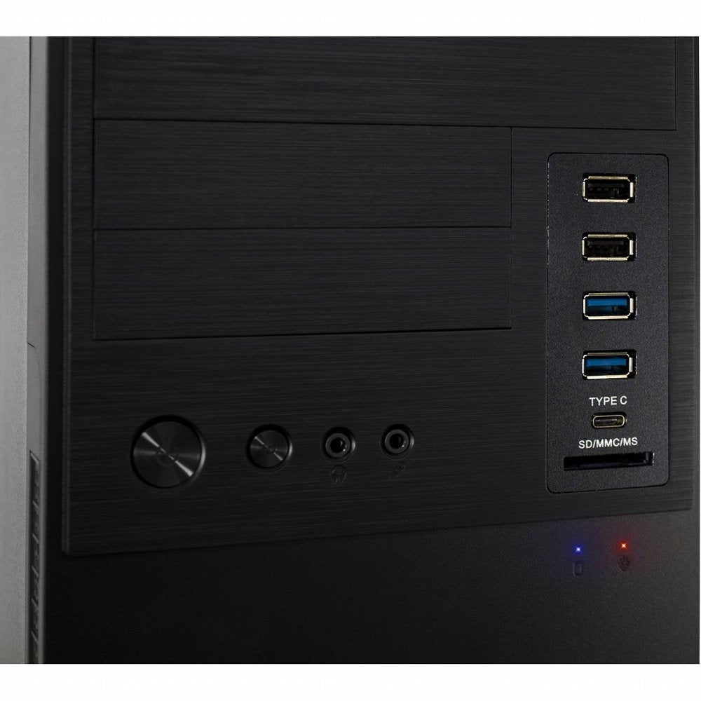 Inter-Tech IT-6865 | Micro Tower | Zwart - Matmuis