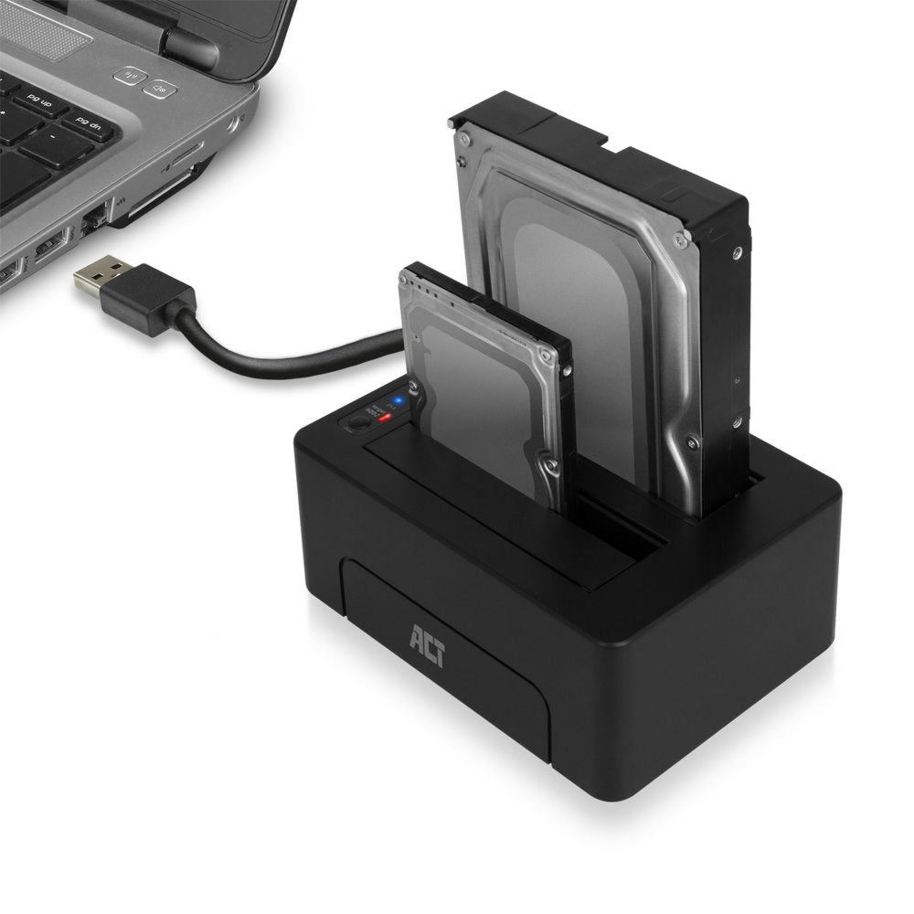 ACT AC1504 | Dual SATA Docking Station | 2,5