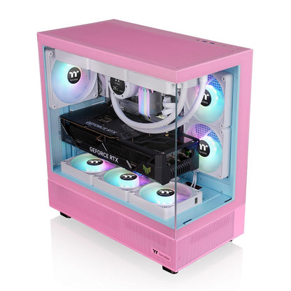 Thermaltake View 270 TG ARGB | Mid Tower Case | Bubble Pink (CA-1Y7-00MAWN-00) - Matmuis