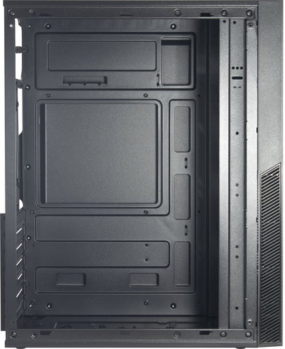 Inter-Tech A-303 Slant | Midi Tower | Zwart - Matmuis