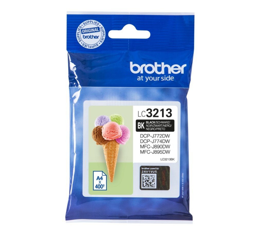 Brother LC-3213BK | Originele High (XL) Rendement Zwarte Inktcartridge | 1 Stuk