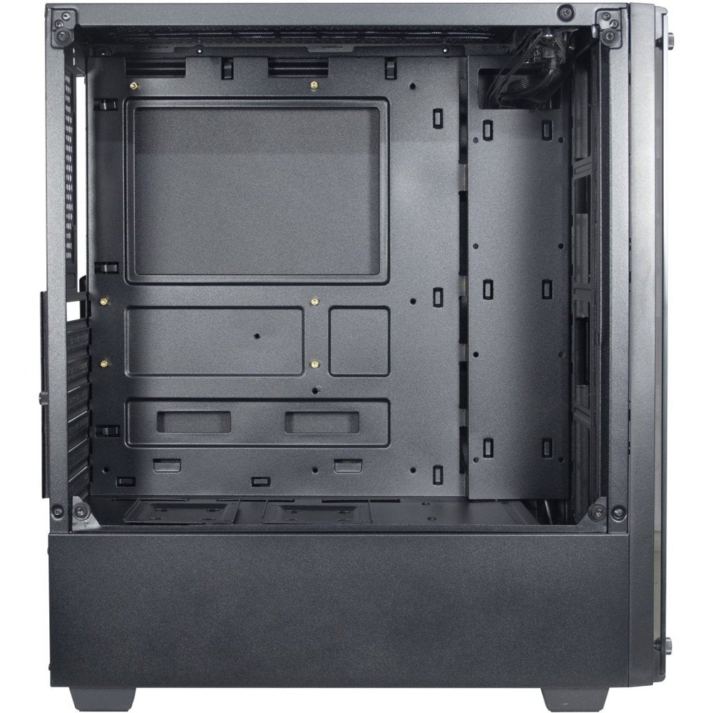 Inter-Tech C-303 Mirror | Tower Case | Zwart - Matmuis