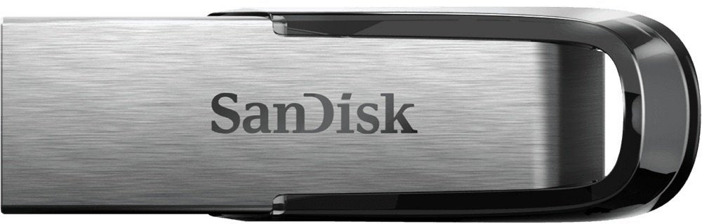 SanDisk Ultra Flair | 128GB USB-A 3.2 Flash Drive | Zwart/Zilver - Matmuis