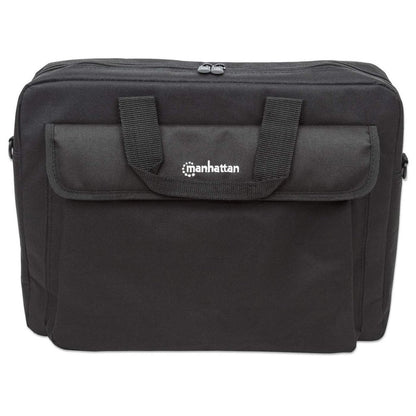 Manhattan London 15.6" Laptop Aktetas | Zwart - Matmuis - Matmuis