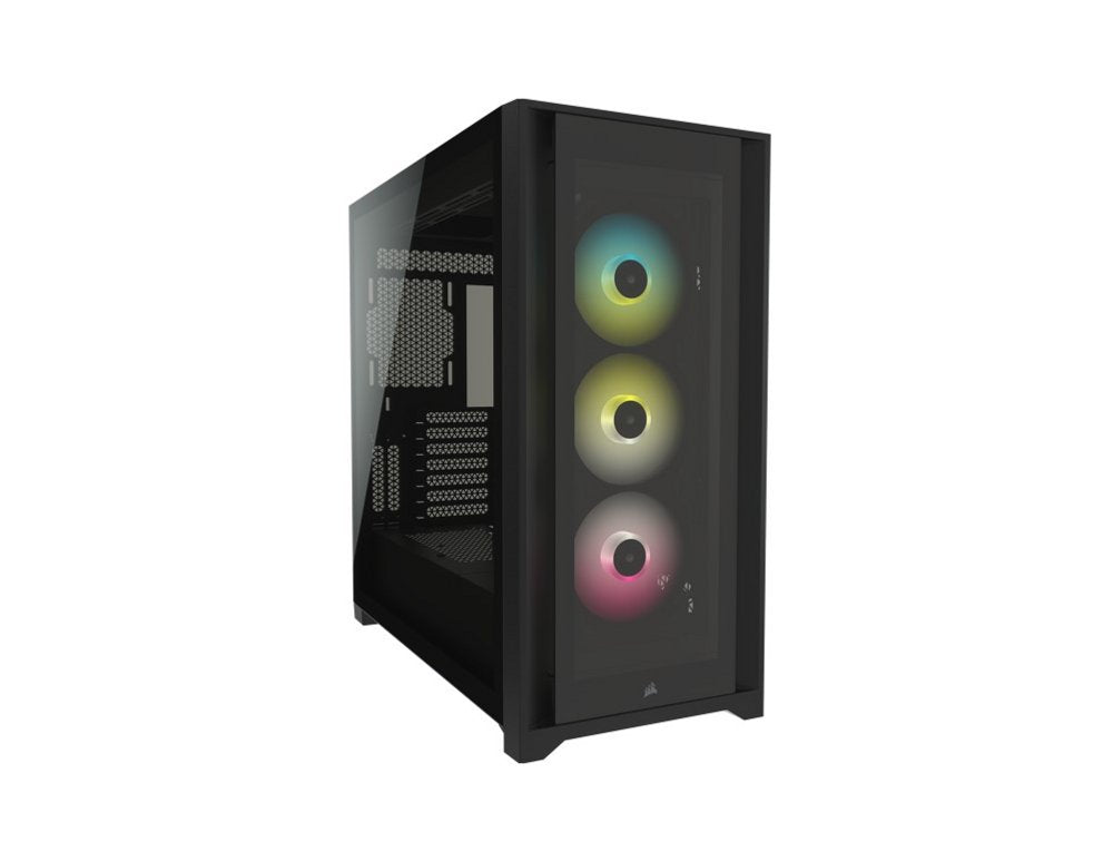 Corsair iCUE 5000X RGB | Midi Tower Case | Zwart - Matmuis