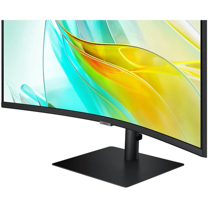 Samsung ViewFinity S6 S65UC | 34" UltraWide Curved Monitor | 100Hz | USB-C Dock | Ethernet | 90W Power Delivery | KVM Switch - Matmuis - Matmuis