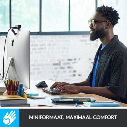 Logitech MX Keys Mini | Draadloos Verlicht Toetsenbord | QWERTY - Matmuis - Matmuis