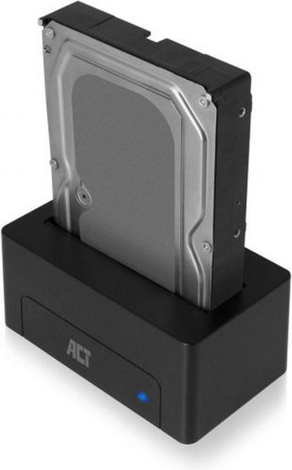 ACT AC1500 | SATA Docking Station | 2,5" & 3,5" HDD/SSD | USB 3.2 Gen1 (5 Gbps) - Matmuis - Matmuis