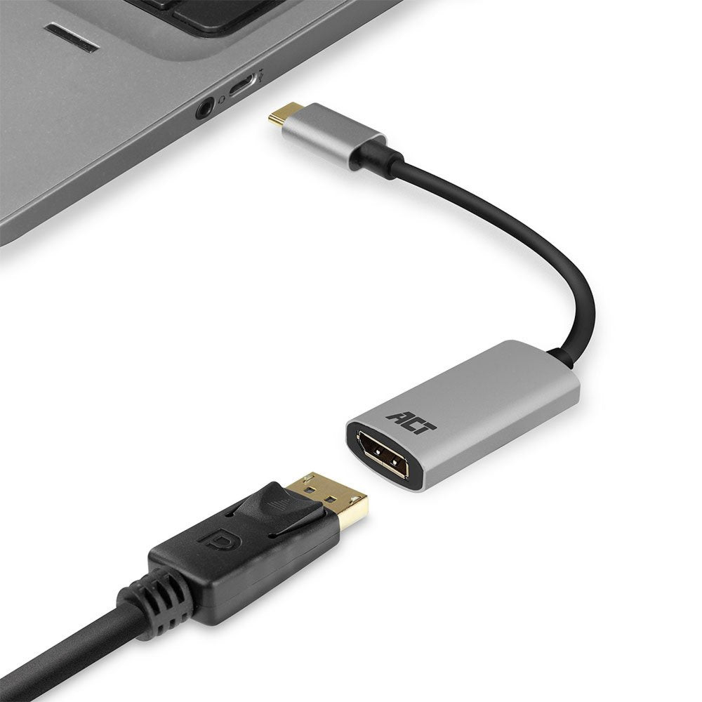 ACT AC7030 | USB-C naar DisplayPort Adapter - Matmuis - Matmuis