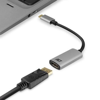 ACT AC7030 | USB-C naar DisplayPort Adapter - Matmuis - Matmuis