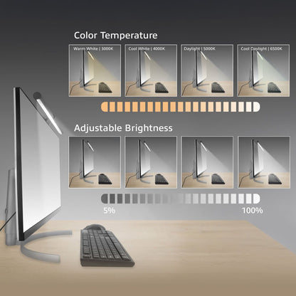 ACT AC8055 | Monitor LED-lamp | Dimbaar | Voeding via USB | OPEN BOX - Matmuis