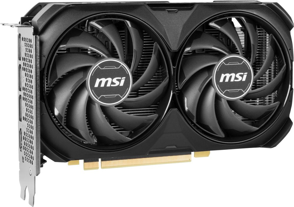MSI GeForce RTX 4060 Ti VENTUS 2X BLACK OC | 8GB GDDR6 VRAM | Videokaart | GPU | Nvidia - Matmuis - Matmuis
