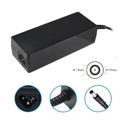 Voor Dell 90W Notebookadapter | 19.5V | Center pin | Zwart - Matmuis - Matmuis