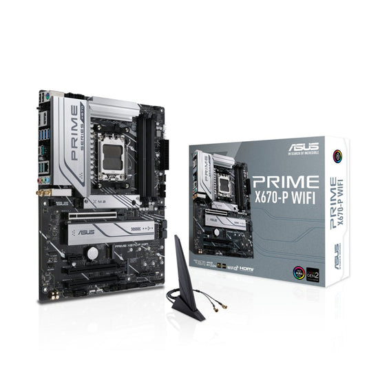 ASUS PRIME X670-P WIFI | Socket AM5 | AMD X670 | 4xDDR5 | ATX | Moederbord - Matmuis - Matmuis