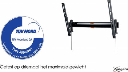 Vogel's TVM3615 | Kantelbare TV-beugel | 40-77" | max 35kg | VESA 600x400 - Matmuis