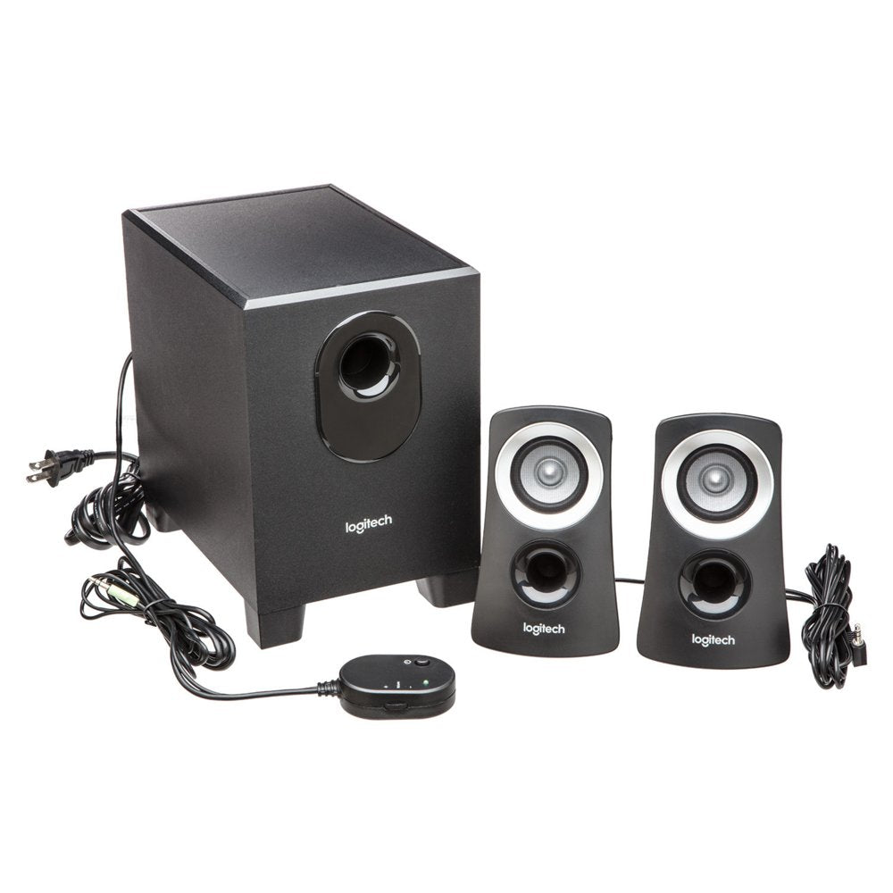 Logitech Z313 | 2.1 Luidsprekerset | Krachtig Stereo Geluid | 50W RMS - Matmuis - Matmuis