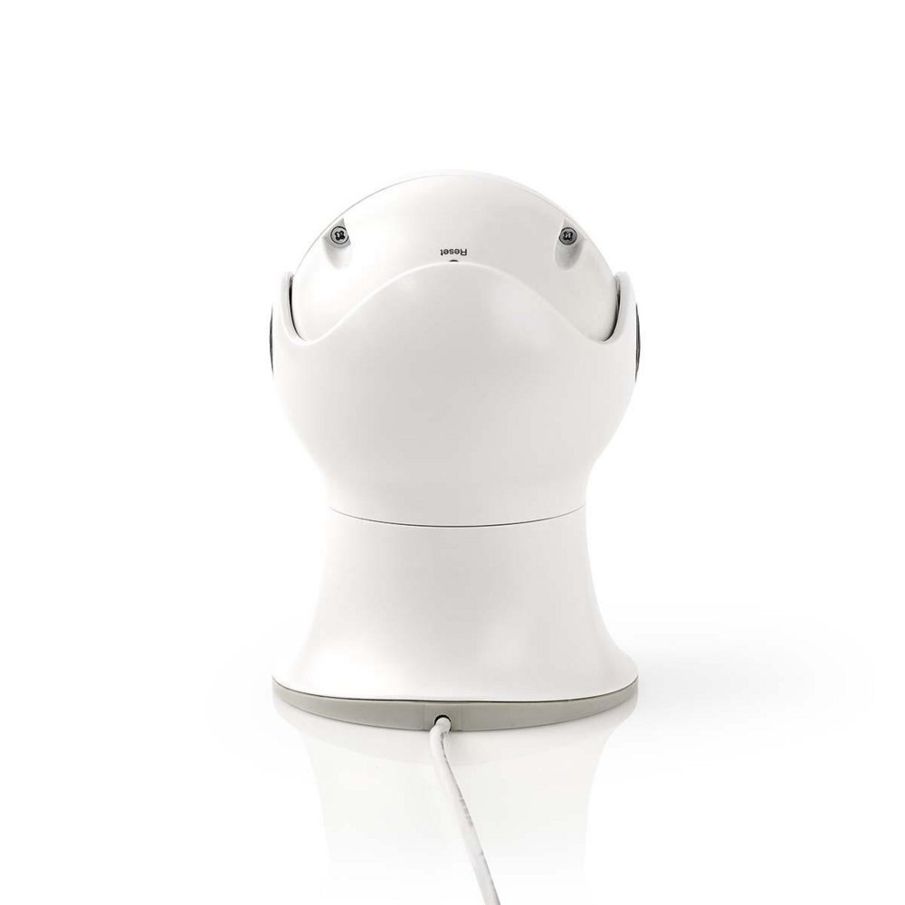 Nedis WIFICO20CWT | Wi-Fi Smart IP-buitencamera | Full HD 1080p | PTZ | Nachtzicht 15 m | Tweeweg-audio | IP65 | Wit - Matmuis
