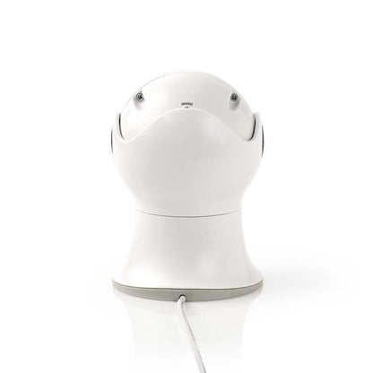 Nedis WIFICO20CWT | Wi-Fi Smart IP-buitencamera | Full HD 1080p | PTZ | Nachtzicht 15 m | Tweeweg-audio | IP65 | Wit - Matmuis